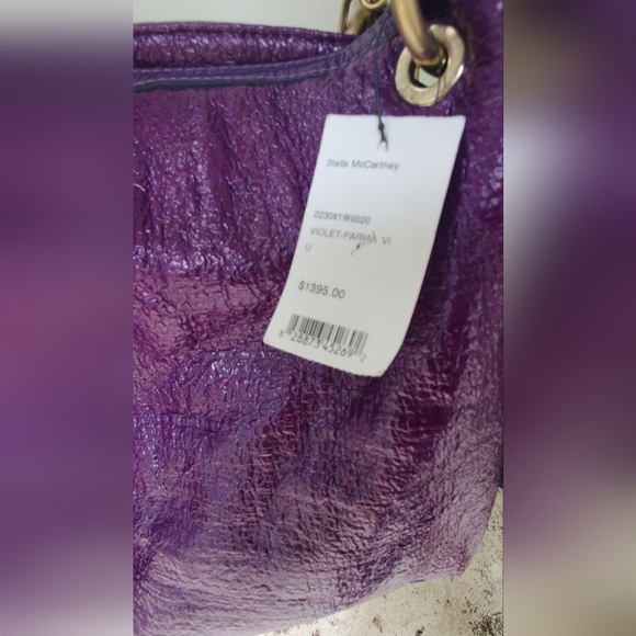 🔥Host Pick-NWT STELLA MCCARTNEY- Medium size -patent leather-shoulder bag - Picture 4 of 15